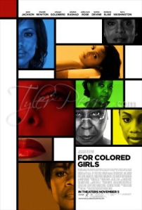 Ad for the movie "For Colored Girls"